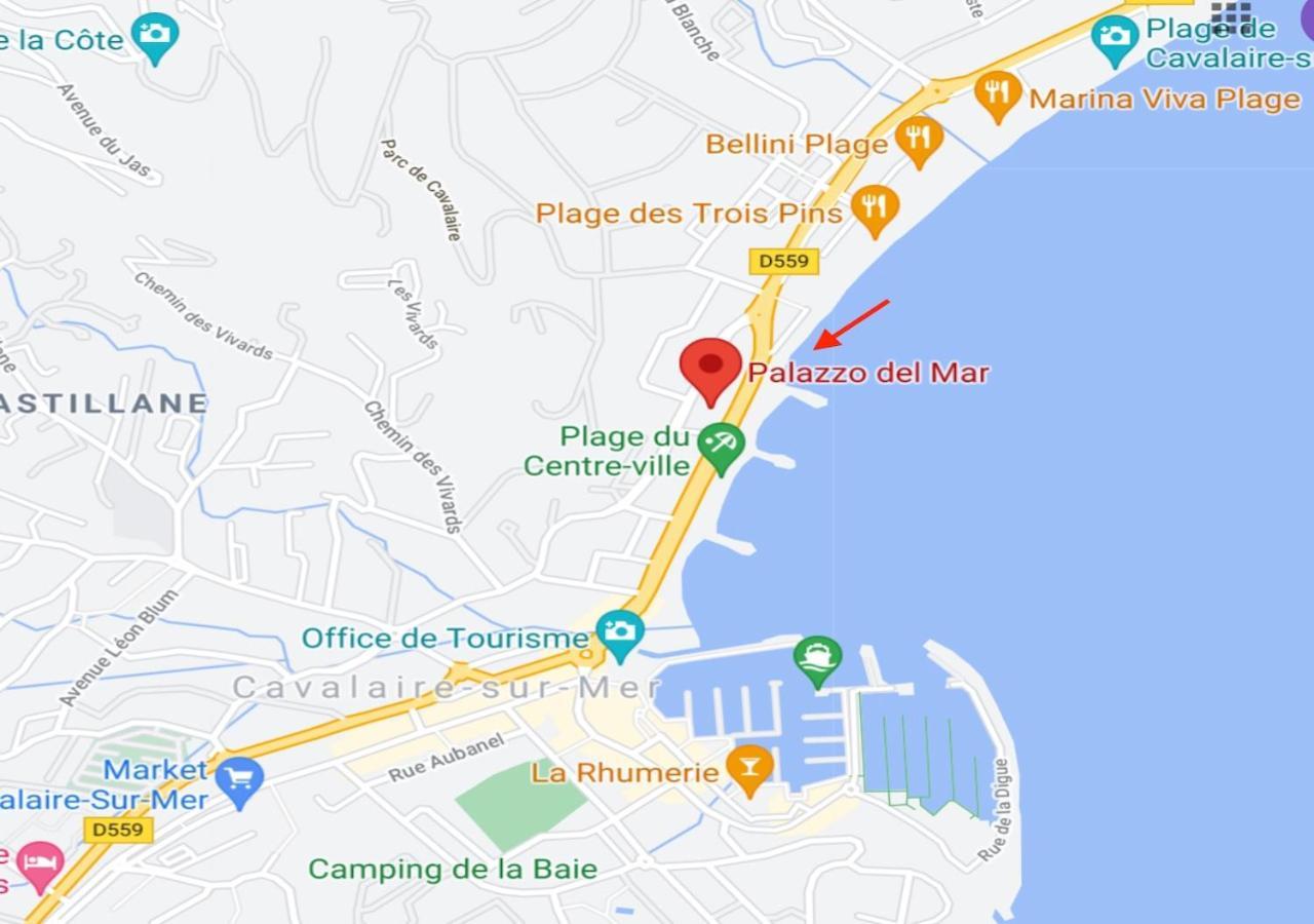 Studio 207-Front De Mer Parking Prive Cavalaire-sur-Mer Exterior photo